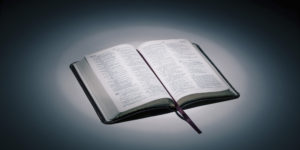 An Open Bible.